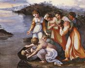 Moses Saved from the Water - 拉斐尔